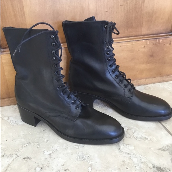 Charles David Shoes - Charles David Lace Up Leather Boots